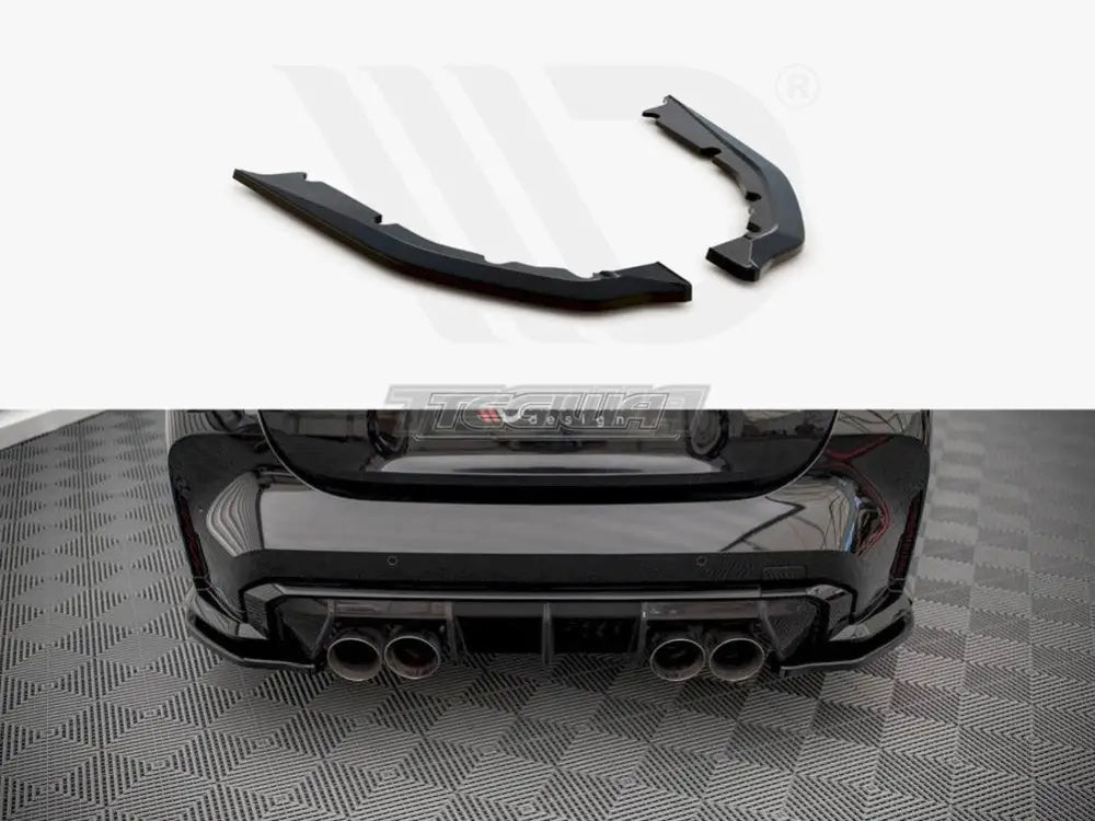 Maxton Design Rear Side Splitters BMW M4 G82 2021-