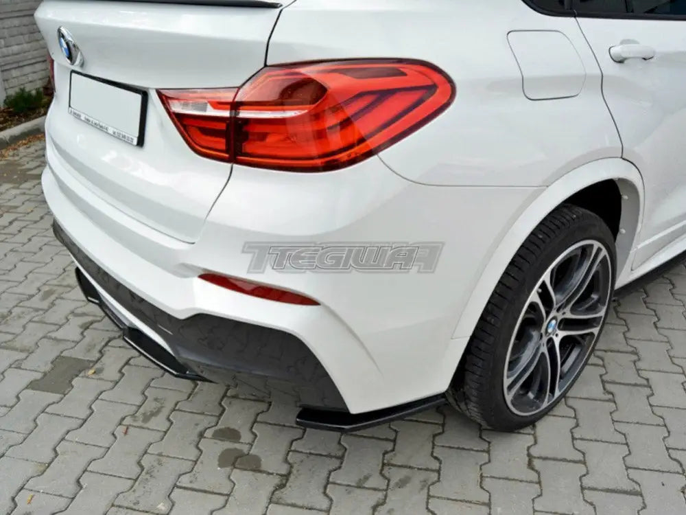 Maxton Design Rear Side Splitters BMW X4 M-pack