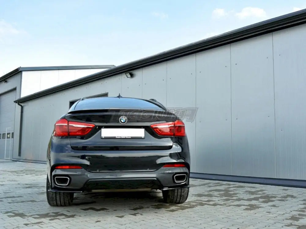 Maxton Design Rear Side Splitters BMW X6 F16 M Sport 2014-19