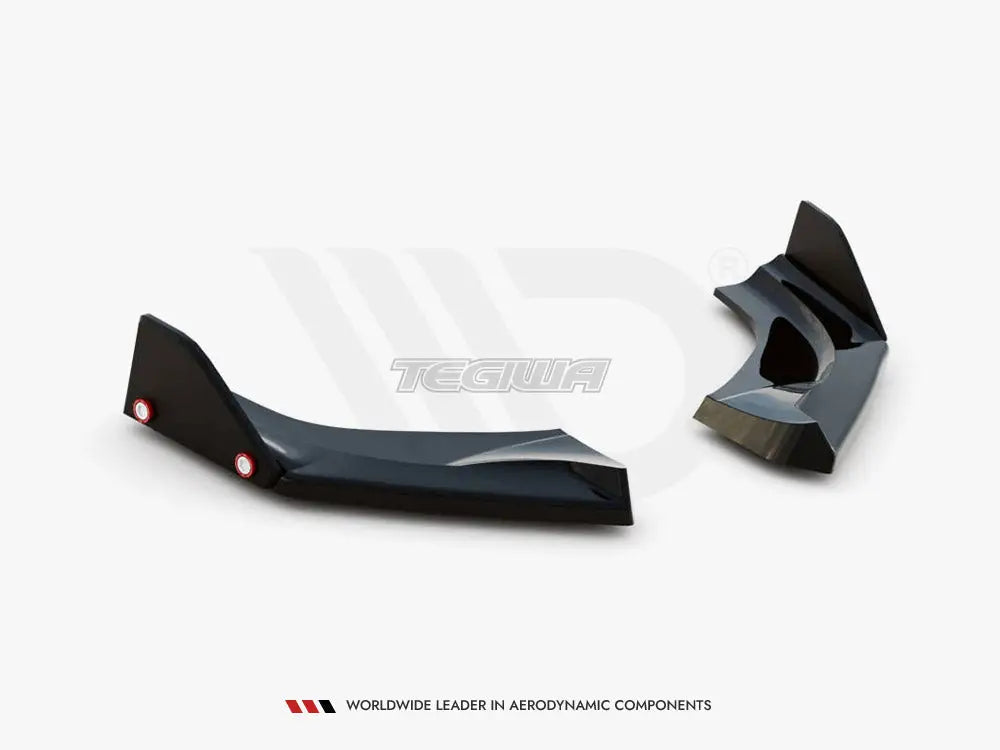 Maxton Design Rear Side Splitters +flaps V.1 Hyundai I30 N Hatchback MK3 Facelift 2020-