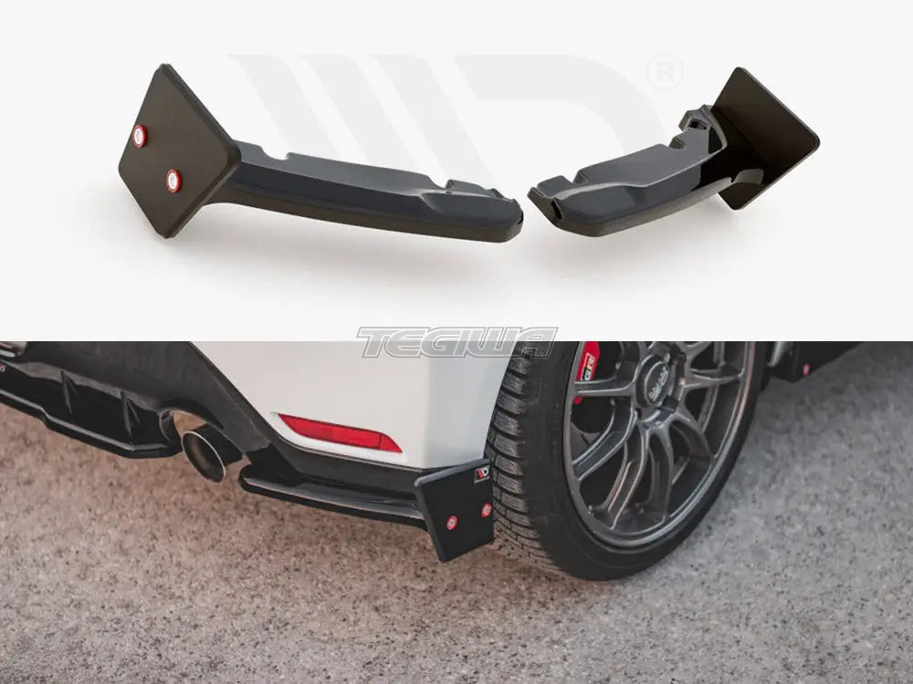 Maxton Design Rear Side Splitters +flaps V2 Toyota GR Yaris MK4 2020-