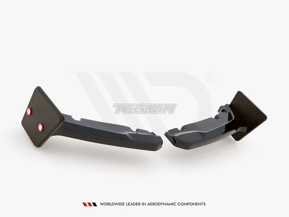 Maxton Design Rear Side Splitters +flaps V2 Toyota GR Yaris MK4 2020-