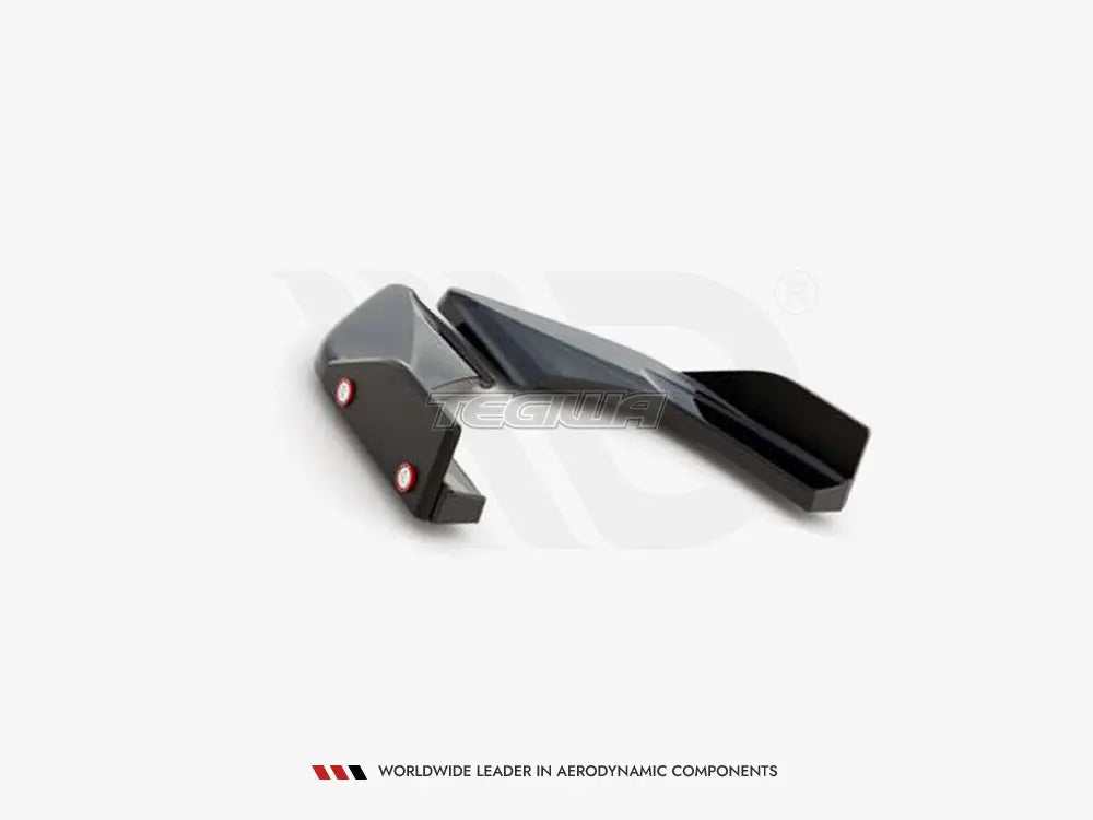 Maxton Design Rear Side Splitters +flaps V2 Volkswagen Golf 8 GTI 20-