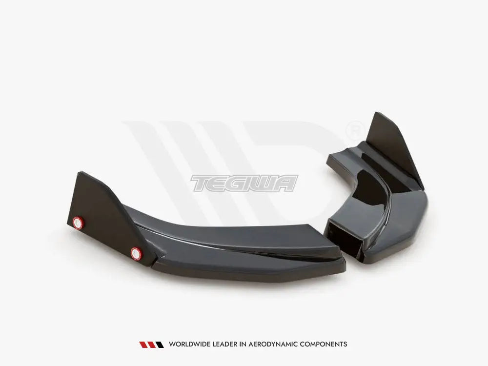 Maxton Design Rear Side Splitters +flaps V6 Hyundai I30 N MK3 Hatchback 01-20