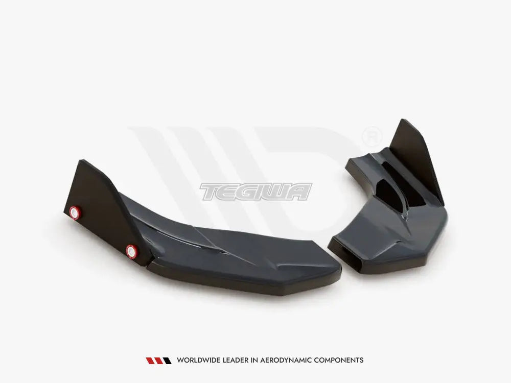 Maxton Design Rear Side Splitters +flaps V7 Hyundai I30 N MK3 Hatchback 01-20