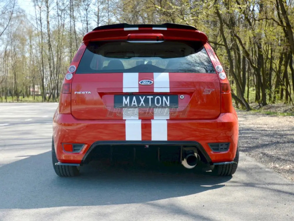 Maxton Design Rear Side Splitters Ford Fiesta MK 6 ST 04-07