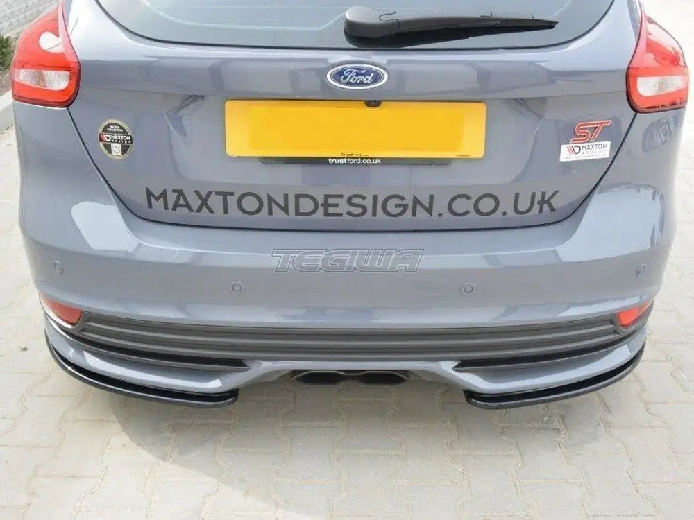 Maxton Design Rear Side Splitters Ford Focus 3 ST Facelift