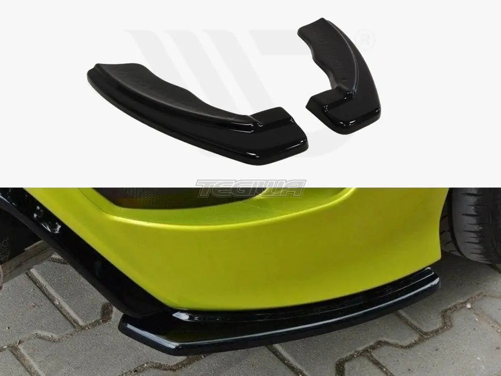 Maxton Design Rear Side Splitters Ford Focus MK2 RS