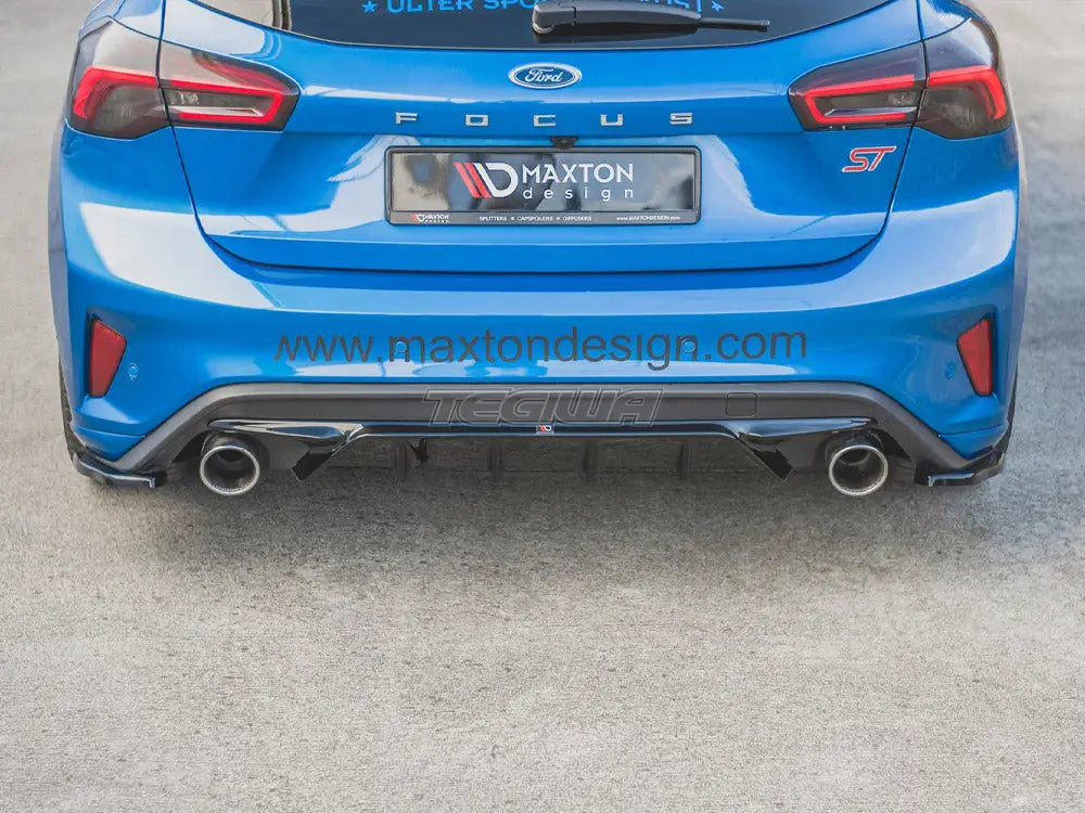 Maxton Design Rear Side Splitters Ford Focus MK4 ST 2019-