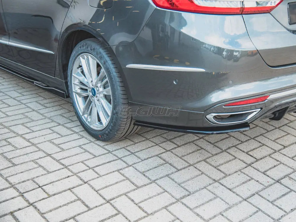 Maxton Design Rear Side Splitters Ford Mondeo Vignale MK5 Facelift 2019-