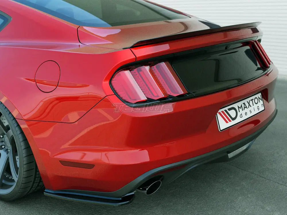 Maxton Design Rear Side Splitters Ford Mustang MK6 2014-17