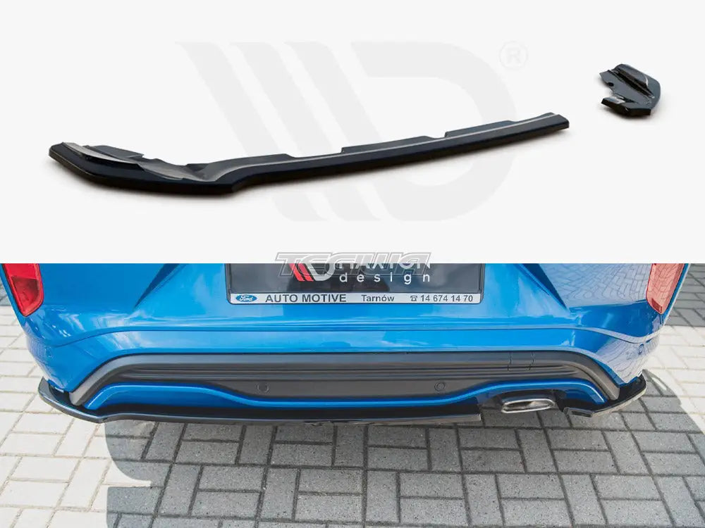 Maxton Design Rear Side Splitters Ford PUMA ST Line 2019-