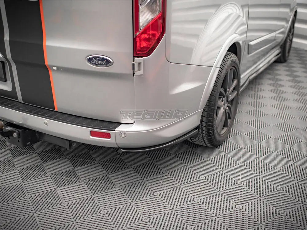 Maxton Design Rear Side Splitters Ford Transit Custom ST-Line Mk1 Facelift