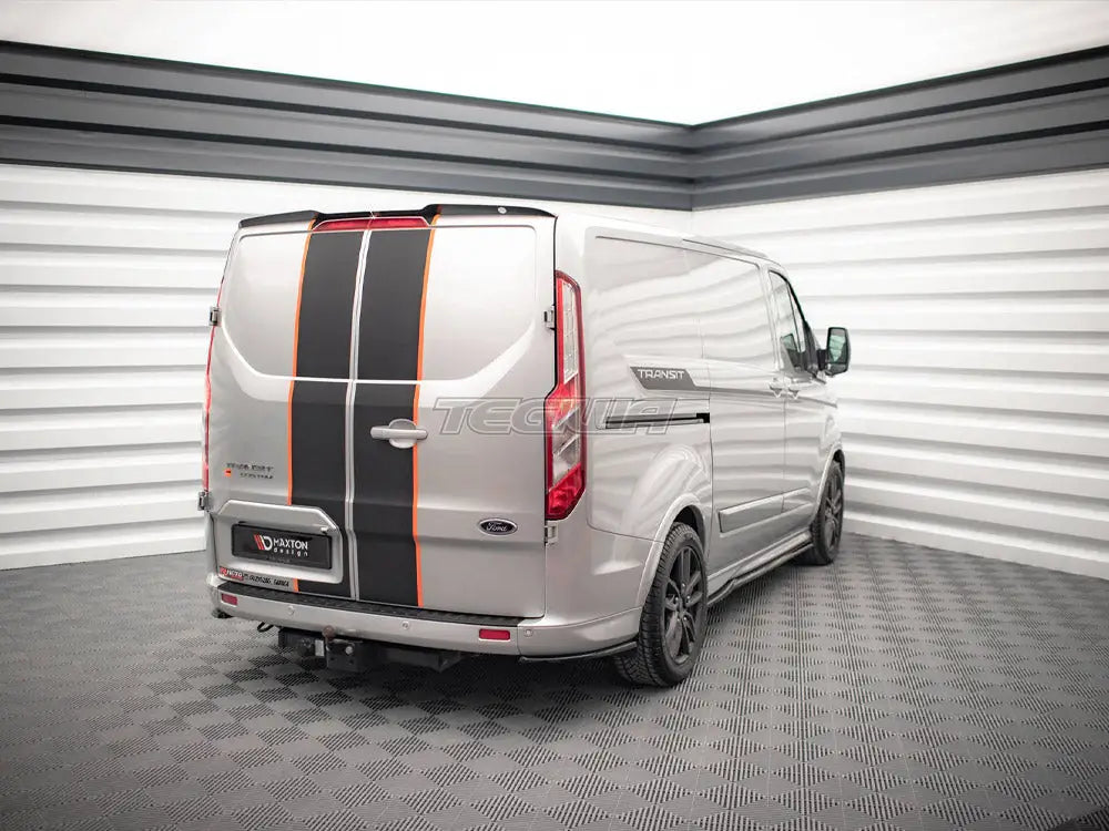 Maxton Design Rear Side Splitters Ford Transit Custom ST-Line Mk1 Facelift