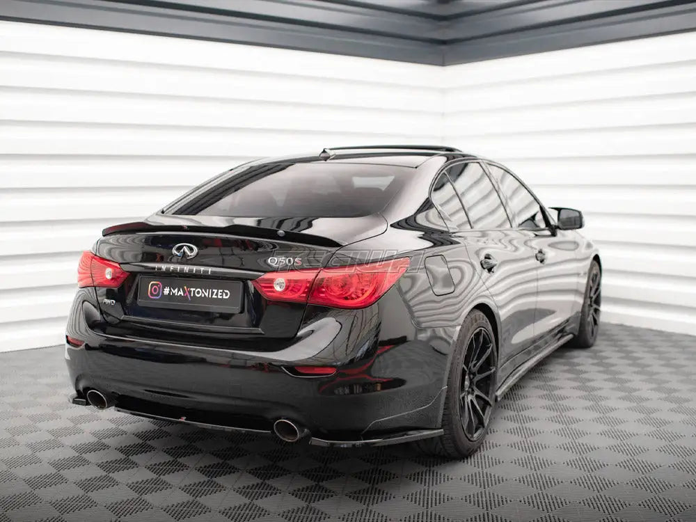 Maxton Design Rear Side Splitters Infiniti Q50 S Mk1