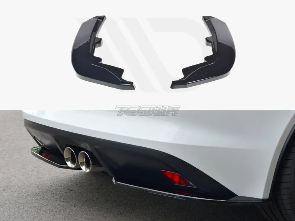 Maxton Design Rear Side Splitters Jaguar F Type 2013-16