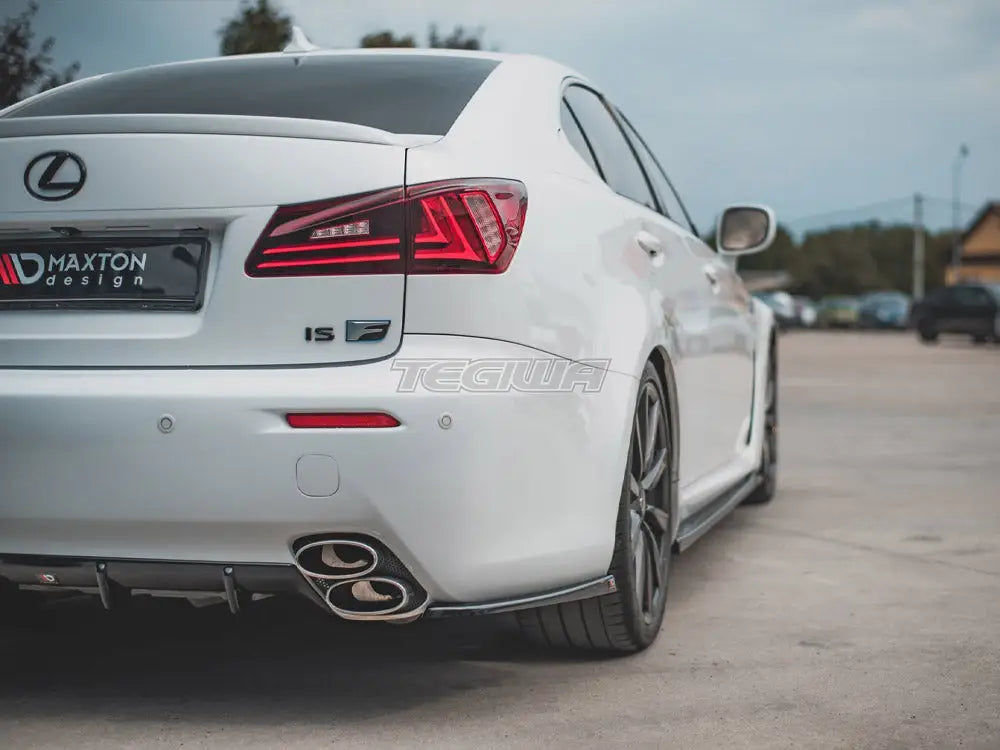 Maxton Design Rear Side Splitters Lexus IS F MK2 09-13