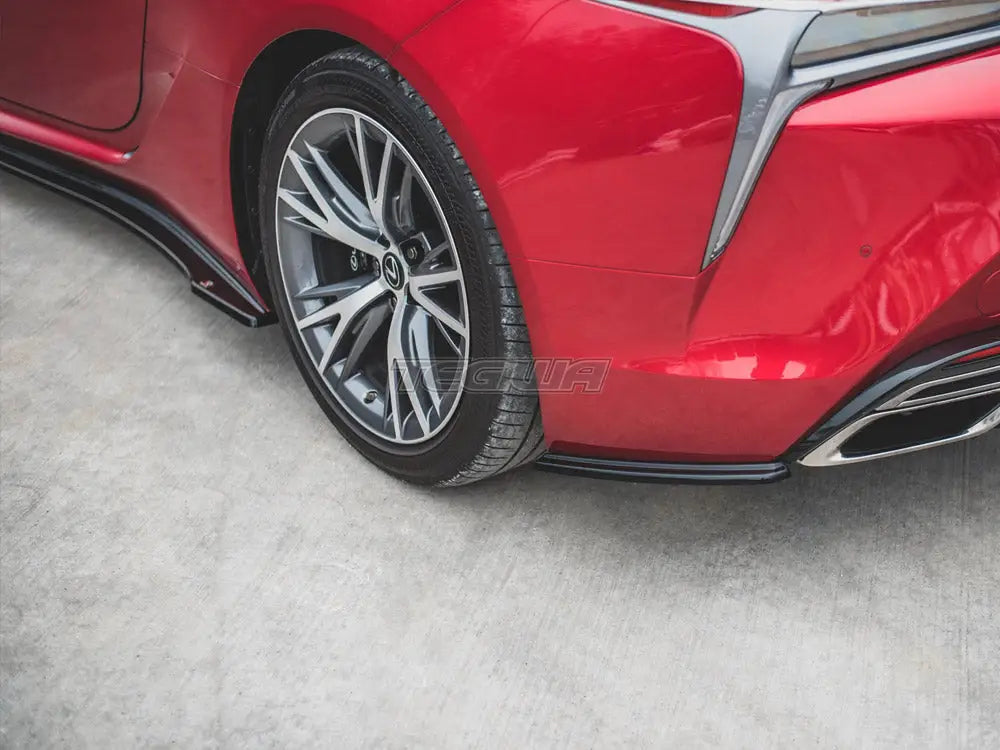 Maxton Design Rear Side Splitters Lexus LC 509 2017-