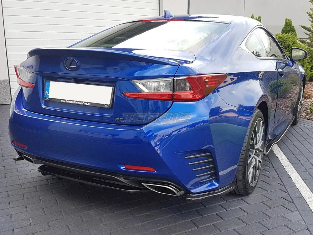 Maxton Design Rear Side Splitters Lexus RC 2014-UP