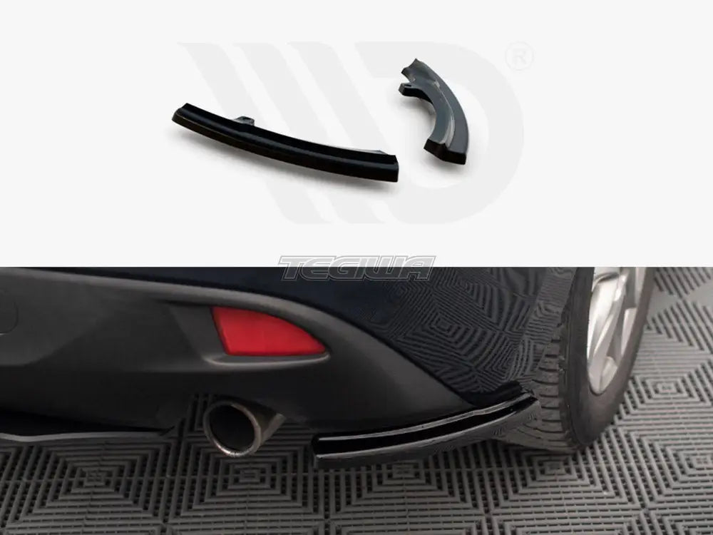 Maxton Design Rear Side Splitters Mazda 3 Mk3