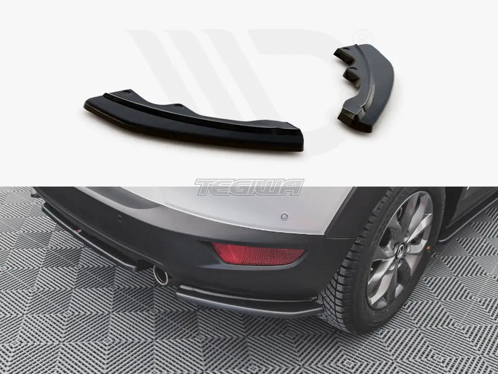 Maxton Design Rear Side Splitters Mazda CX-3 2015-