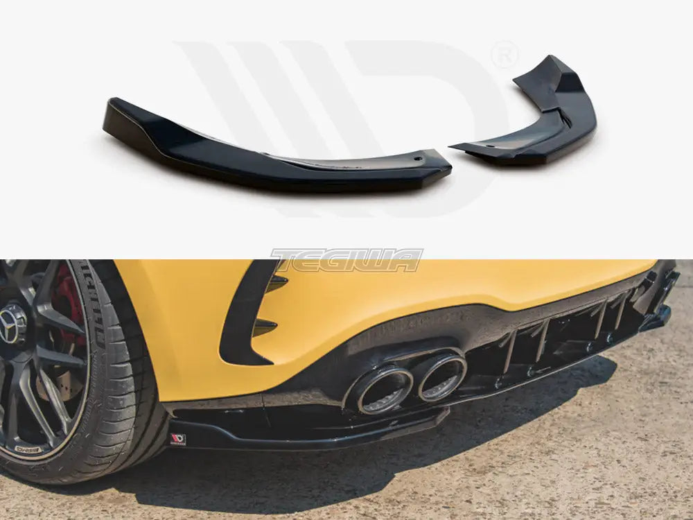 Maxton Design Rear Side Splitters Mercedes-amg A45 S W177 2019-