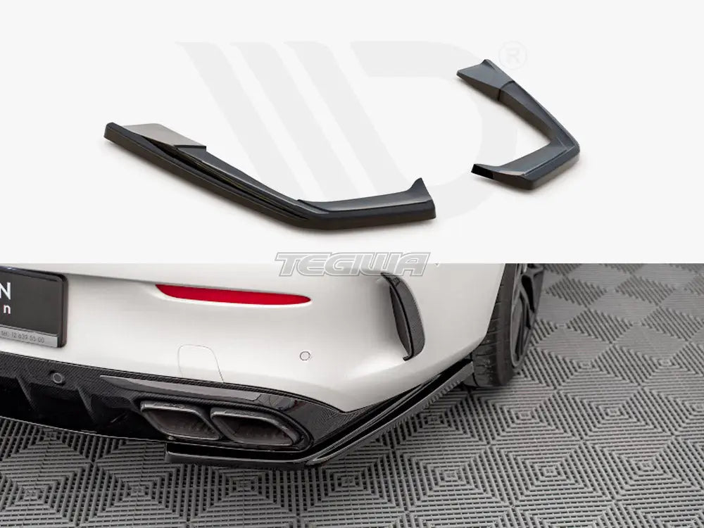 Maxton Design Rear Side Splitters Mercedes-amg C 63AMG Coupe C205 Facelift 18-21