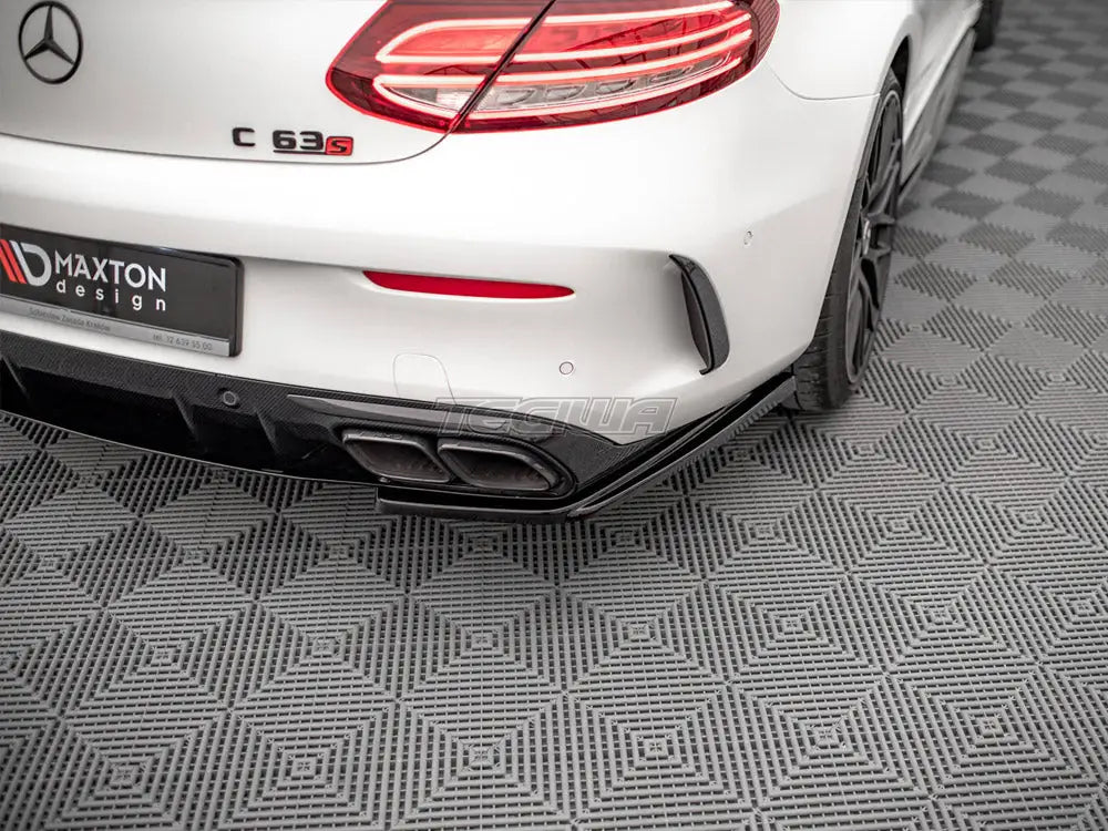 Maxton Design Rear Side Splitters Mercedes-amg C 63AMG Coupe C205 Facelift 18-21