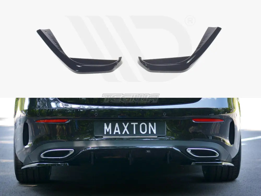 Maxton Design Rear Side Splitters Mercedes-benz E-class W213 COUPE C238 AMG-LINE E43 AMG 2017-