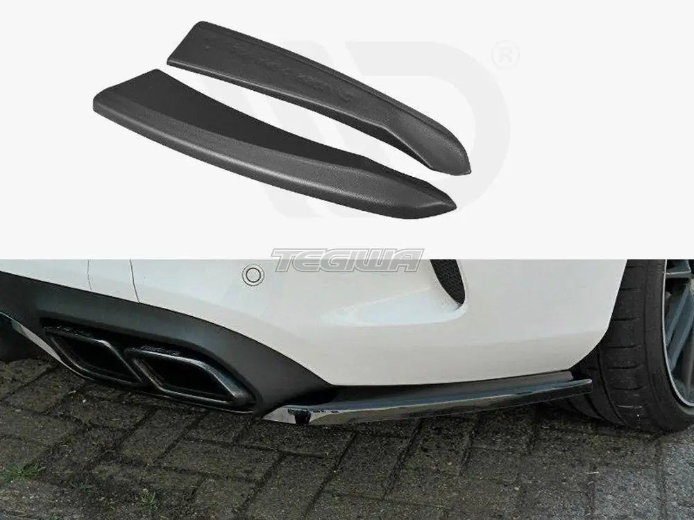 Maxton Design Rear Side Splitters Mercedes C 205 63 AMG Coupe 15-18