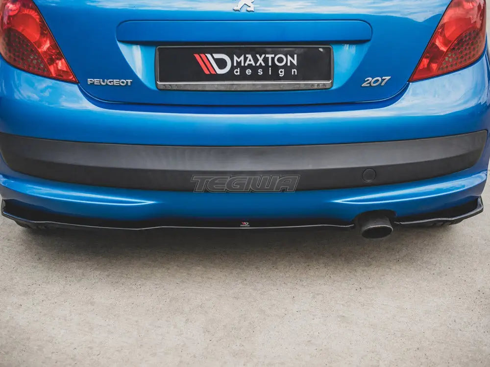 Maxton Design Rear Side Splitters Peugeot 207 Sport 06-09