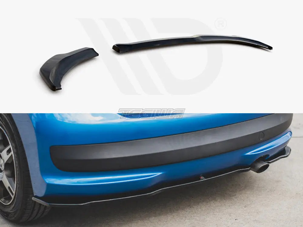 Maxton Design Rear Side Splitters Peugeot 207 Sport 06-09