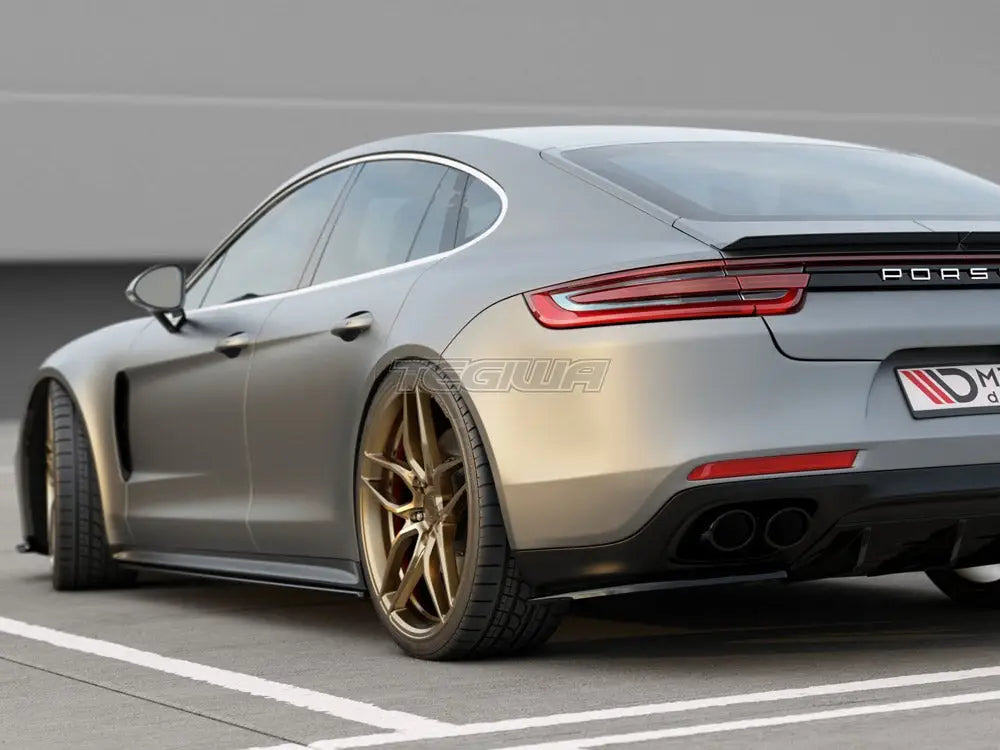 Maxton Design Rear Side Splitters Porsche Panamera GTS 971 2019-