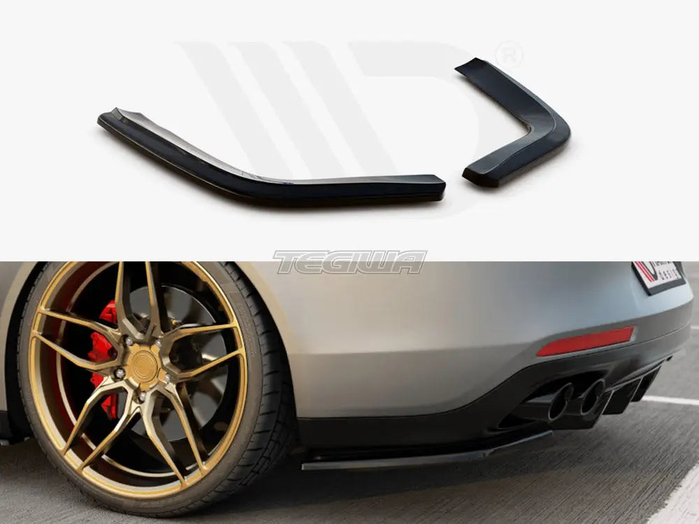 Maxton Design Rear Side Splitters Porsche Panamera GTS 971 2019-