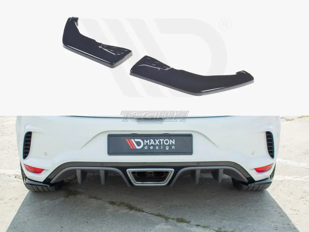 Maxton Design Rear Side Splitters Renault Megane MK4 RS 18-20