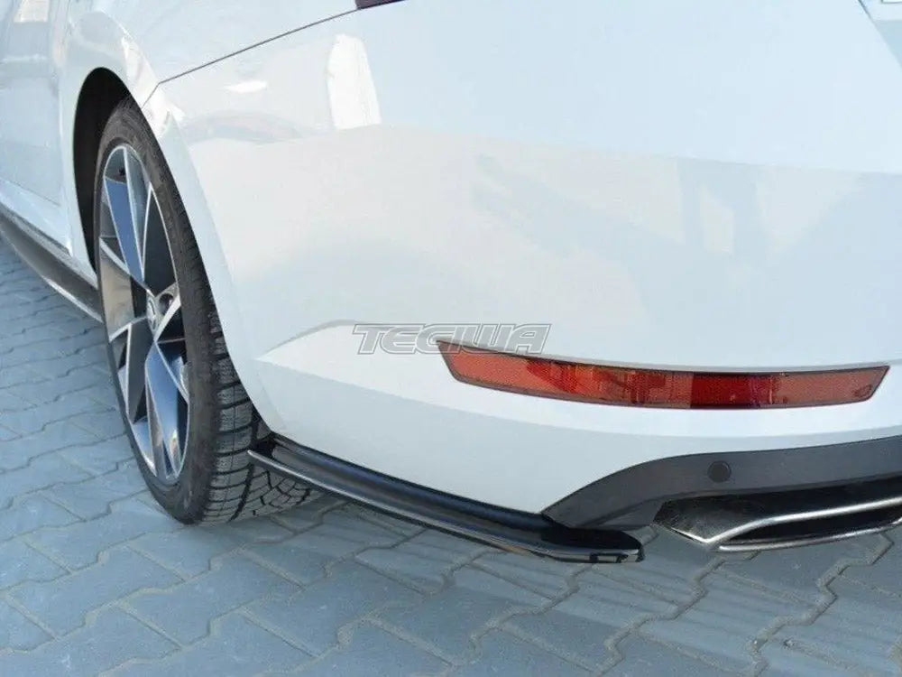 Maxton Design Rear Side Splitters Skoda Superb III