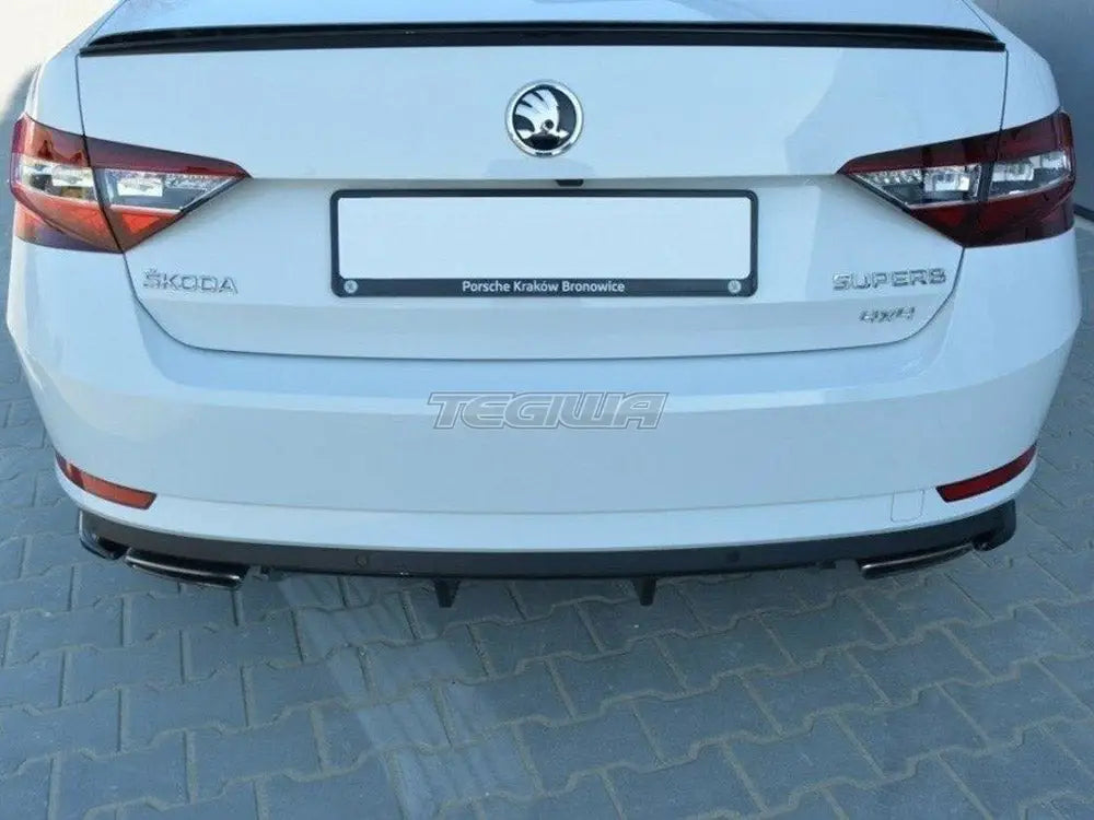 Maxton Design Rear Side Splitters Skoda Superb III