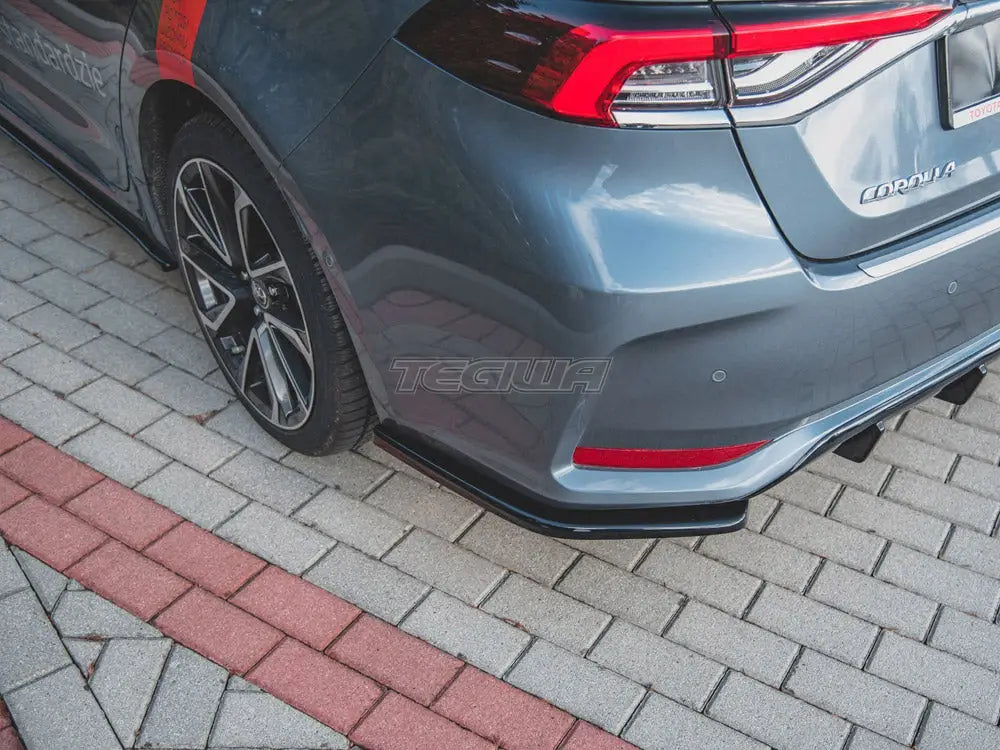 Maxton Design Rear Side Splitters Toyota Corolla MK12 Sedan 2019-