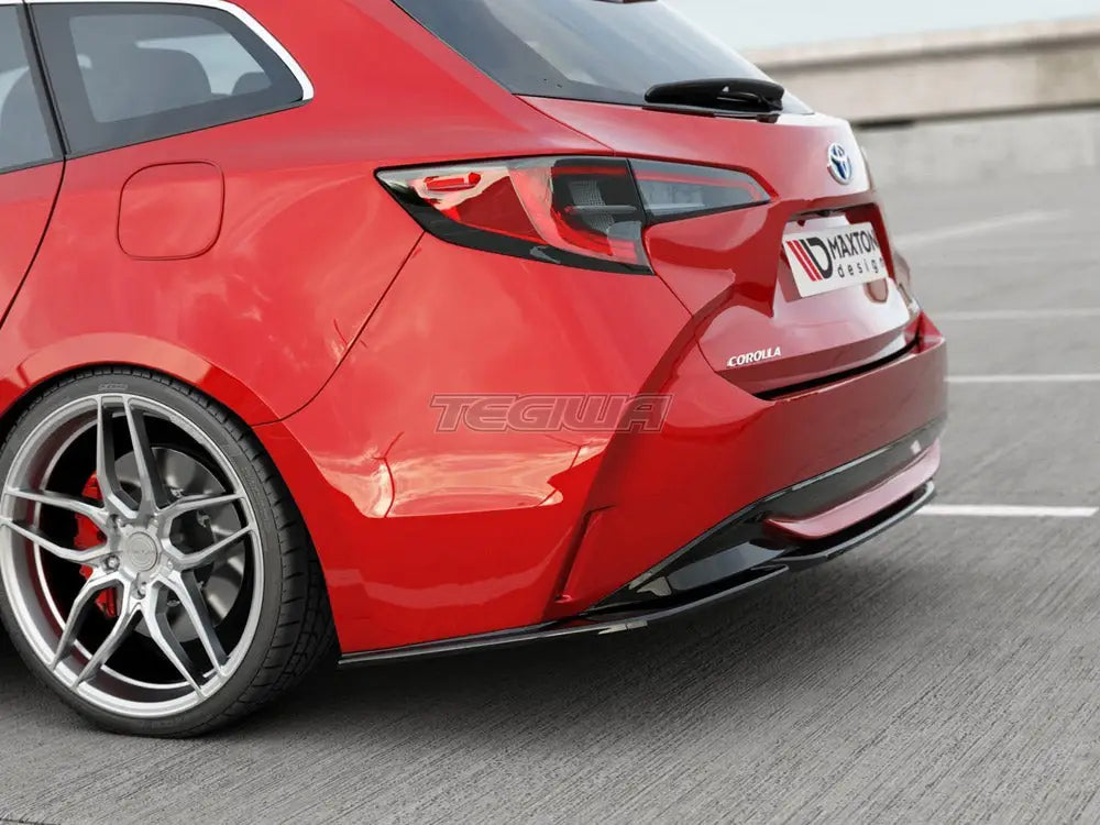 Maxton Design Rear Side Splitters Toyota Corolla MK12 Touring Sports 2019-