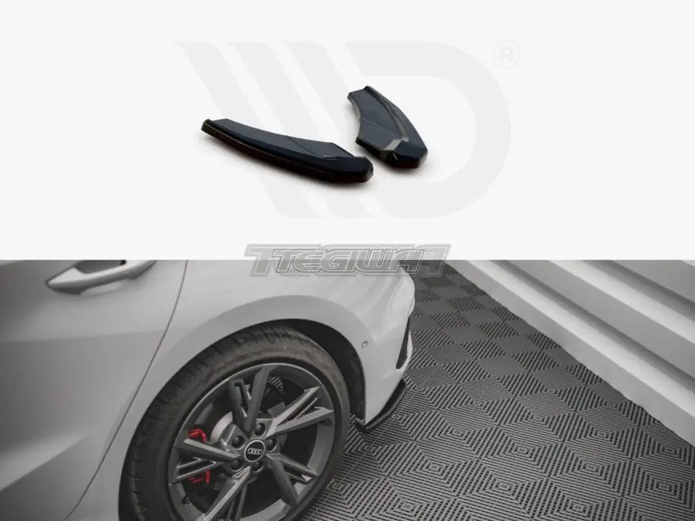 Maxton Design Rear Side Splitters V.1 Audi S3 8Y 2020-