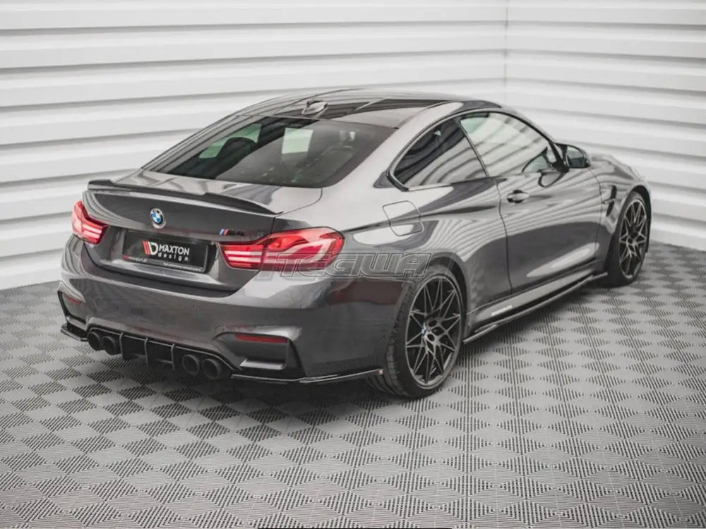 Maxton Design Rear Side Splitters V.1 BMW M4 F82 2014-