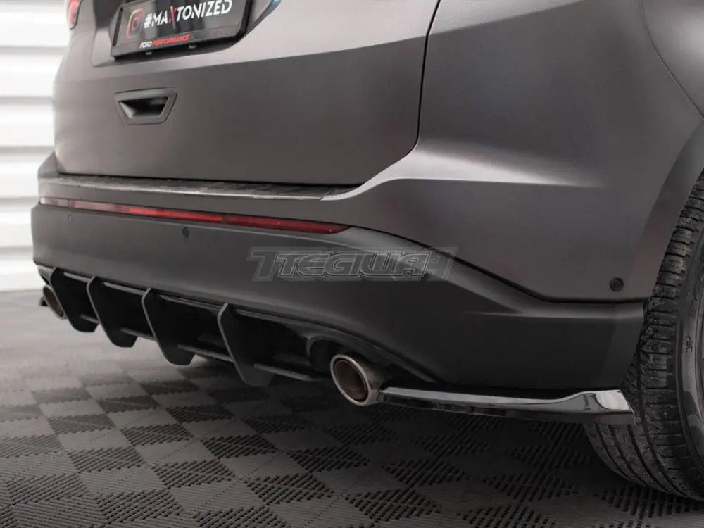 Maxton Design Rear Side Splitters V.1 Ford Edge Mk2