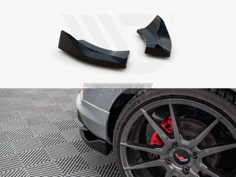 Maxton Design Rear Side Splitters V.1 Ford Fiesta MK8 ST