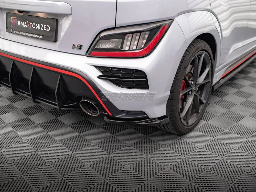 Maxton Design Rear Side Splitters V.1 Hyundai Kona Mk1