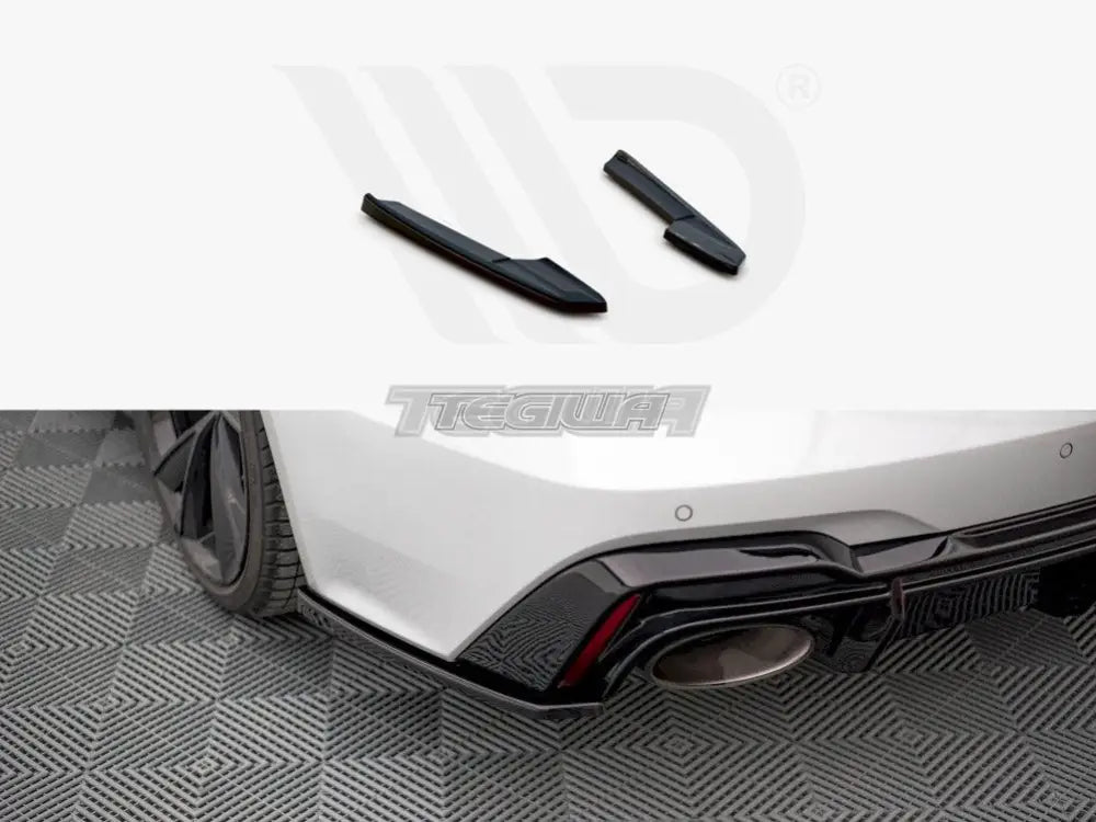 Maxton Design Rear Side Splitters V.2 Audi RS6 C8 RS7 C8 2019-