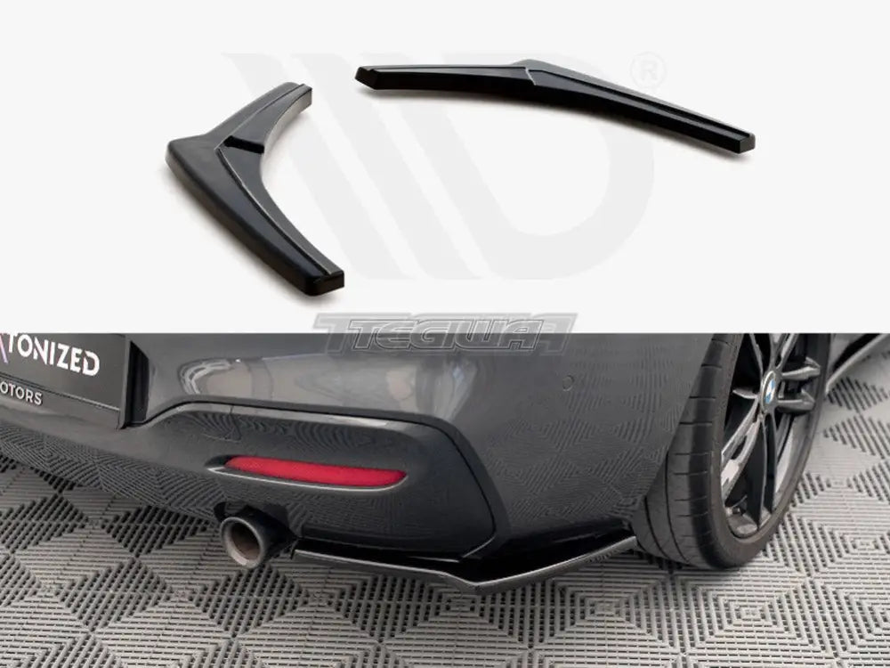 Maxton Design Rear Side Splitters V.2 BMW 1-Series F20 F21 M-power Facelift