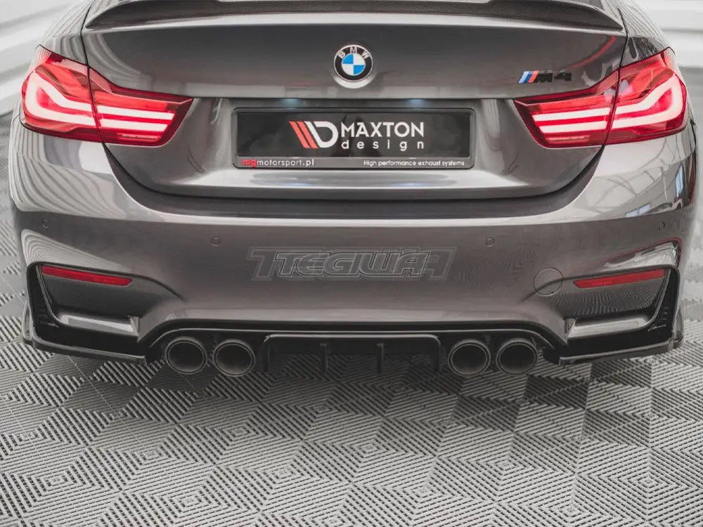 Maxton Design Rear Side Splitters V.2 BMW M4 F82 14-20