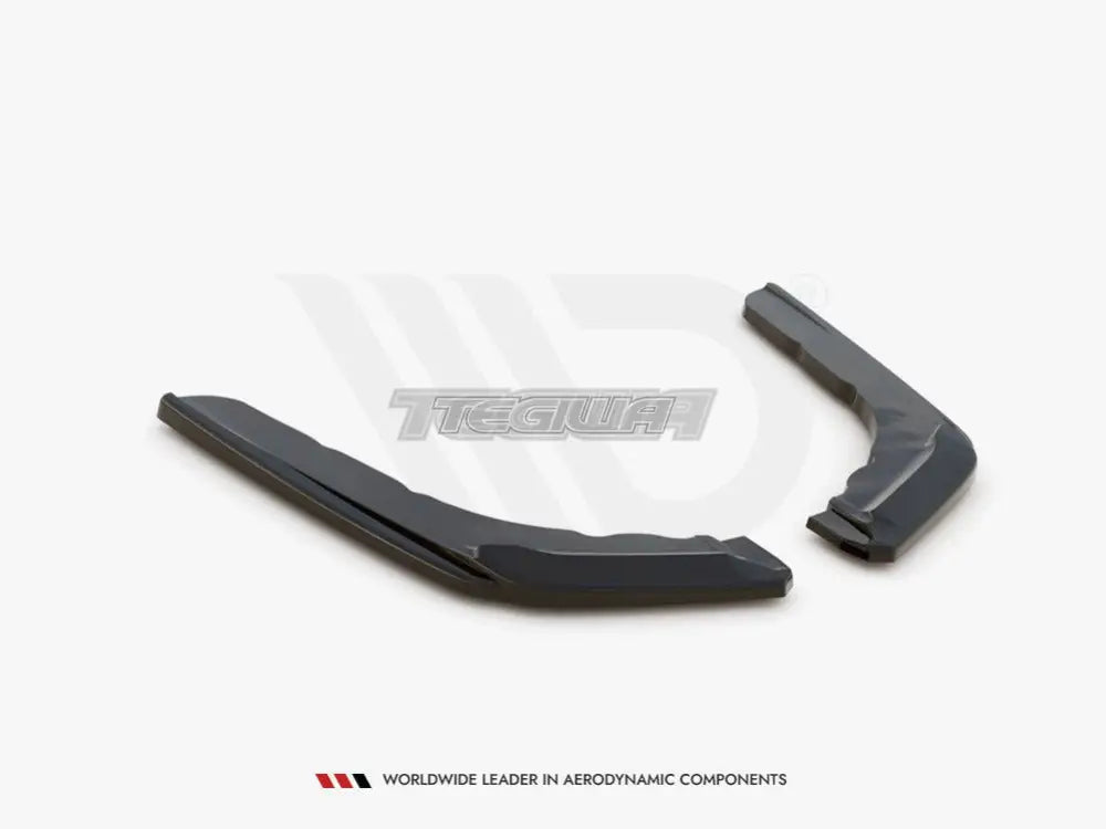 Maxton Design Rear Side Splitters V.2 BMW M4 F82 14-20