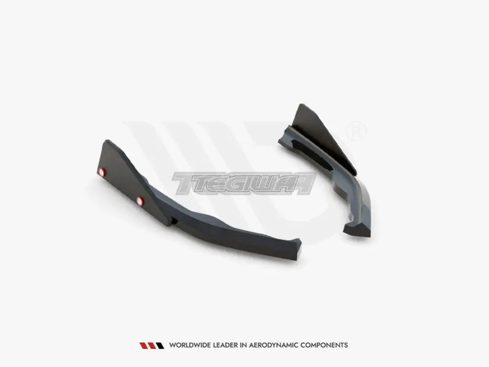 Maxton Design Rear Side Splitters V.2 + Flaps BMW 2-Series Coupe M-Pack G42