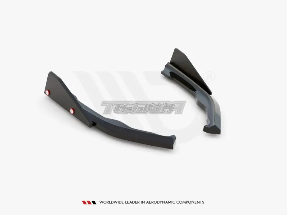 Maxton Design Rear Side Splitters V.2 + Flaps BMW 2-Series Coupe M240i G42